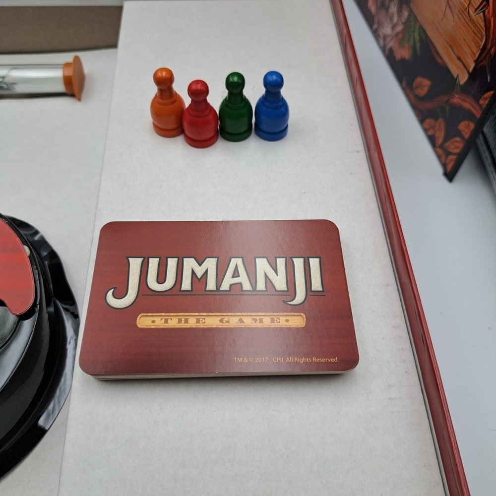Jumanji 2017 Board Game Complete Spin Master International Cardinal Ind. Inc. - Picture 8 of 10